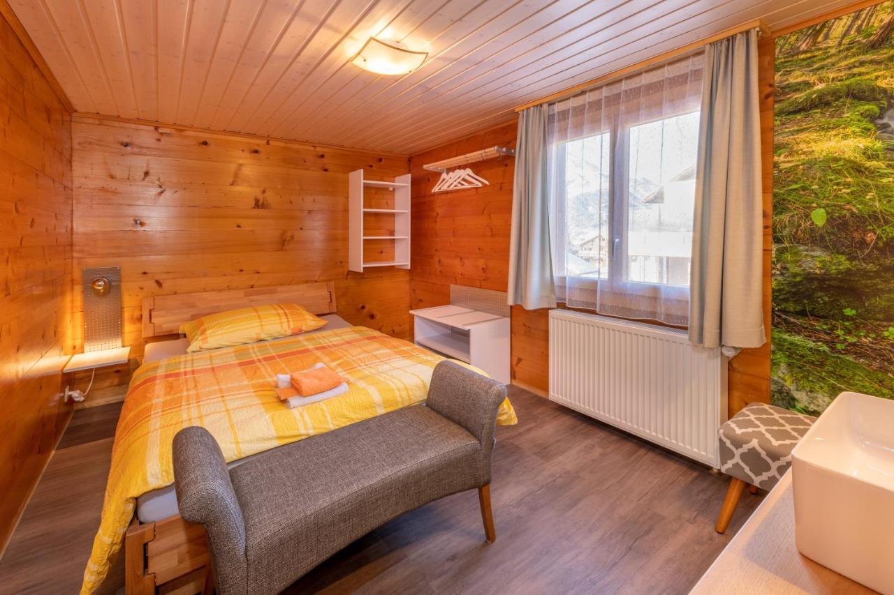 Apartment Efeu "Mit Stil & Tradition" Grächen Dış mekan fotoğraf