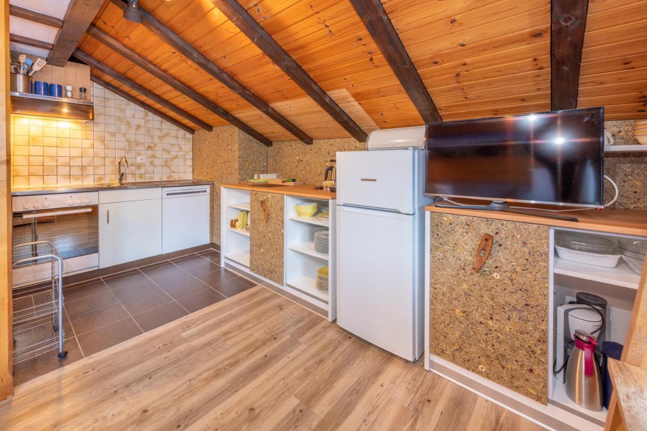 Apartment Efeu "Mit Stil & Tradition" Grächen Dış mekan fotoğraf