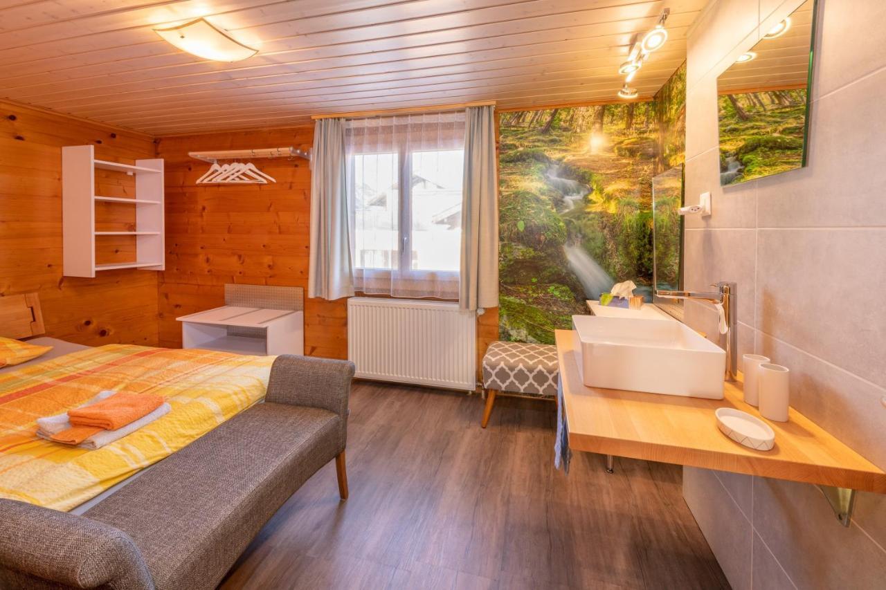 Apartment Efeu "Mit Stil & Tradition" Grächen Dış mekan fotoğraf